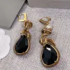 Ohrringe 2022 Marke Luxus Vintage Gold Farbe Schlange Hanging Ohrringe Mode dekadente Ästhetik Goth Schmuck für Frauen Accessoires