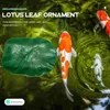 Decorative Flowers Simulated Lotus Leaf With Rod Simulation Leaves Summer Fake Decor Floating Ornament Plastic Plants