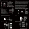 Accesorios de 1 par de micrófonos Sistema inalámbrico recargable receptor de transmisor UHF DSP para transmisión de audio inalámbrica de micrófono de micrófono dinámico/línea