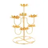 キャンドルホルダーゴールドテーブル装飾キャンドルスティック崇拝ブッダアクセサリーオイルランプホルダーホームサプライ