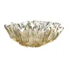 Kitchen Storage Fruit Plate Glass Bowl Dessert Cake Countertop Serving