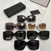 Новые роскошные дизайнерские солнцезащитные очки женская сеть красная тарелка личность Big Box Sunglasses Fashion CH5435 Стиль 1