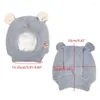 Hondenkleding oorbrei hoed voor katten en puppy winter warm hoofddeksel 3D -kostuum