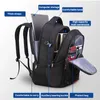 Zaino 17''laptop per uomini USB Port Traveling Borse Waterproproof Anti Furt Backpacks Women Pack Mochila