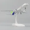 Metal Aircraft Model 20 cm 1 400 China Commercial Aircraft C919 Replica Alloy Material med landningsutrustning Toys Collectibles Gift 240328