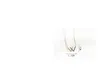 S925 Sterling Silver Double V Necklace Women's Diamond Necklace Diamond Pendant Halsband