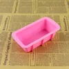 Silicone Bread Ice Cube Candy Chocolate Cake Cookie Cupcake Molds Cupcake Non Stick Bakeware Baking Pan Oven Rectangle Mould