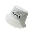 Luxury Bucket Hat Mens Women Designers Cap Classic Letter Brodery Casquette Cotton Wide Brim Hats Black White Sun Hat