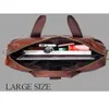 Hommes sacs à main en cuir authentique sacs d'ordinateur portable en cuir décontracté sacs messager de voyage d'affaires masculine pour hommes crossbody bodage 240401