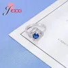 Cluster Rings High Quality Fashion Proposal 925 Sterling Silver Plain Wedding Bands Jewelry Gift Engagement Promise Ring Women