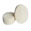 1 pc morbido fresco fresco natura naturale lucca lucca sponge doccia spazzollo scrubber esfoliante pad bambolo da bagno bianco