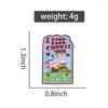 Broches Happy Valentines Ablel épingles Je suis Choo Choissez votre badge mignon petite locomotive émail pour vêtements Backpacks Decoration Jewelry