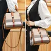 Nieuwe luxe schoudertas Hong Kong merk echte lederen dames tas mode luxe wateremmer veelzijdige handheld één schouder crossbody