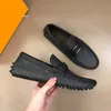 2023 Męskie designerskie buty luksusowe buty na pięcie Modna skórzana brązowe mokasyny mokasyny krokodyl męskie but zwykły buty zapatos hombre plus size 38-46