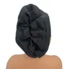 African Female Wrap Head Bonnet Muslim Turban Hat Lady Head Wraps Luxury Brodery Beading Pleated Turban Cap for Women 240403