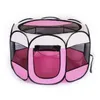 Cat Carriers Delivery Room Folding Pet Fence Octagonal Cage Tent Mat Dog Nest Transparent