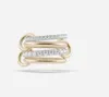 2024Halley Gemini Spinelli Kilcollin Rings Designer New in Luxury Fine Jewelry Gold и Sterling Silver Hydra