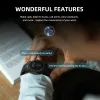 Montres HW3 Max Smart Watch 1,35 "NFC Bluetooth Call Men's Watch Imperposeproof Hyperful Pressure SMS Rappel Smartwatch PK GT3 Pro HW66