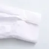 Women's Blouses Zach Ailsa 2024 Spring Product Versatile Long Sleeved Lapel White Top With Rivet Decoration Loose Shirt
