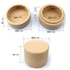 Party Decoration Engraving Rustic Wedding Wooden Ring Box Jewelry Trinket Storage Co