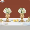 Vases 10pcs Amazurious Luxurious Flower Wedding Table Decoration Cadeau avec un design de 16 cm