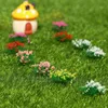 Decoratieve bloemen 5 pc's mini bloemcluster diy clusters middelgat statisch landschap gras microlandscape decoraties