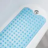 Bath Mats QWE123 Anti Slip Mat Suction Cup Safety Shower Bathtub Mildew Resistant Bathroom Floor PVC Waterproof Massage Foot Pad