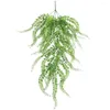 Flores decorativas Plantas artificiais para decoração de café Weeping willow planta sem manutenção decoração de parede simulada