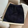 Юбки сексуальные высокие талию хип -пушистая юбка Женщина мини -осень зимний дно дикое шерстяное элегантное