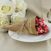 Wrap Wrap Note Paper Cone Vintage Kraft Wrapping Bouquet Creative Flower Madey Flower Flowing 100pc/Lot