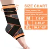 Compression Ankle Brace Sleeve with Adjustable Strap Arch Support Foot Stabilizer Wrap for Plantar Fasciitis Achilles Tendonitis 240402