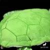 Groene zeeschildpad anime schattige plushie schildpadden pluche speelgoed levensecht dieren simulatie gevulde poppen kawai speelgoed cadeau 240325