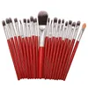 20pcs Make -up -Pinsel Werkzeug Set Kosmetisches Pulver Lidschatten Fundament Fundament Bluts Beauty Make -up Pinsel