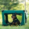 Porte-chiens cage de compagnie de compagnie pliant chenil en acier inoxydable voiture quatre saisons lit universel de lit en gros sac d'animaux de compagnie