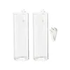 Vases 2Pcs Propagation Stations Plant Holder Glass Wall Hanging Planter Terrarium