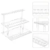 Hooks Practical Storage Holders Makeup Brush Fork Stand Display Shelf Pen Desktop Stationery Organizers Acrylic