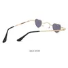 Lunettes de soleil fashion hip hop punk bonbons couleurs verres de soleil