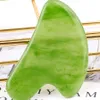 Massage Stones Rocks Stone Gua Sha Board de massage pour le visage Rose Quartz Guasha Plaque Jade Face Massager Scraphers Tools for Face Neck Back Body 240403