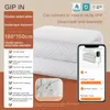 Blankets GIPIN Intelligent Mite Removal Double-Layer Thickened 560g Needle Cotton 3 Gear Temperature Control Electric Blanket