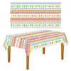 Tischtuch 1PC Rechteckige Einwegstoffe Deckung Ostern Tischdecke wasserdichte Partydekoration Drucke