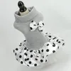 Dog Apparel Summer Polka Dots Wedding Dress Luxury Puppy Clothes For Small Dogs Pomeranian Yorkie Skirt Cat Costume