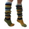 Chaussettes de femmes de haute qualité pour femmes tricots adultes adultes hiver loisir Style mixte couleurs mixtes knee-hauts bas bas