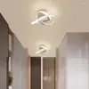 天井照明220VモダンなLED通路表面マウントされたシャンデリアランプベッドルームリビングルームの廊下バルコニーライト