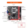 Stand B75 LGA 1155 Ensemble de carte mère avec i3 3240 et 1 * 8 Go DDR3 1600MHz de bureau Ram NVME M.2 + WiFi M.2 Kit d'interface Kit