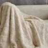 Одеяла из искусственного меха одеяла двойное слое
