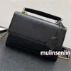 Роскошная дизайнерская сумка Lou Crossbody Sags Tote Bag Chain Designer кошельки для плеч дизайнерские сумки для женщин дизайнерские сумки женская сумочка подлинная кожаная черная