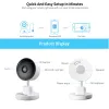 Cameras Srihome SP027 2MP Indoor IP Camera WIFI AI Human Motion Detection Baby Monitor Wireless Alarm Push Home Security CCTV Camera