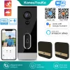 Coupée à porte Smart Home Home Outdoor Wireless Camera Camera Protection de sécurité WiFi Video Door Bell Interphone pour Alexa Google Smart Life