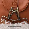 Bolsas escolares mochila pequena mochila PU bolsa de moda bolsa escolar cor sólida cor de água à prova d'água simples retro tendência garotas de bagpack