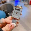 2024 Nouvelles montres avec boîte avec diamants Designer Watch For Woman Watch Mouvement de quartz importé de haute qualité avec un boîtier en acier précis et une montre kardi en argent
